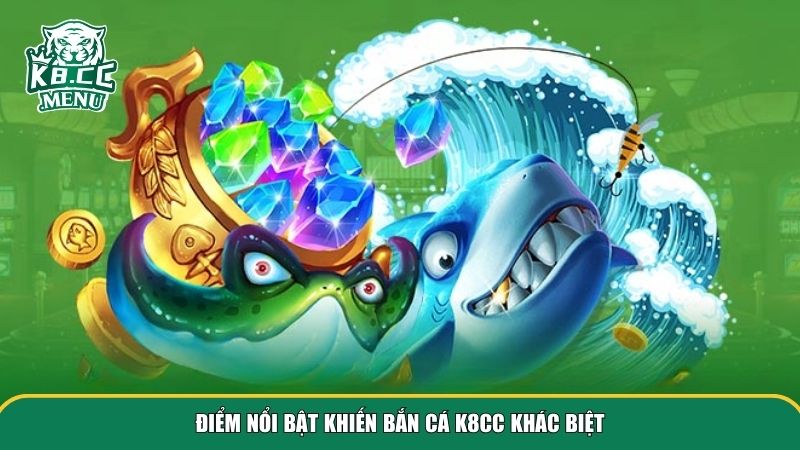 ban ca k8cc 1 Những điểm mạnh đã tạo nên sức hút riêng của bắn cá K8cc