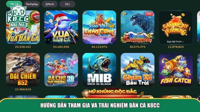 ban ca k8cc 2 Những bước và kinh nghiệm bạn nên nắm rõ khi chơi bắn cá K8cc