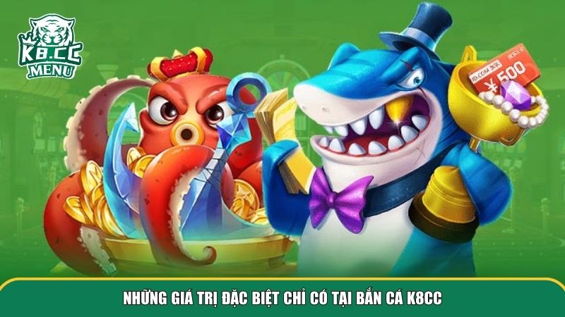 ban ca k8cc 3 Bắn cá K8CC còn mang đến cho người chơi nhiều giá trị đặc biệt