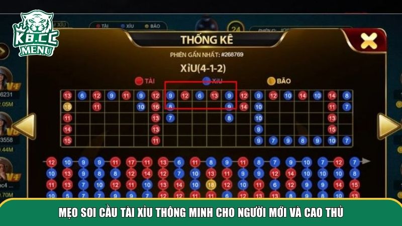 meo soi cau tai xiu 2 Áp dụng những mẹo soi cầu tài xỉu cụ thể để gia tăng hiệu quả